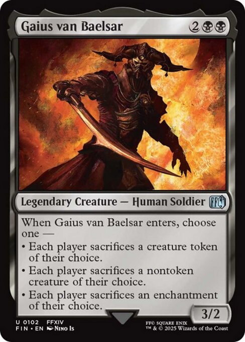 FIN: Gaius van Baelsar (Foil)