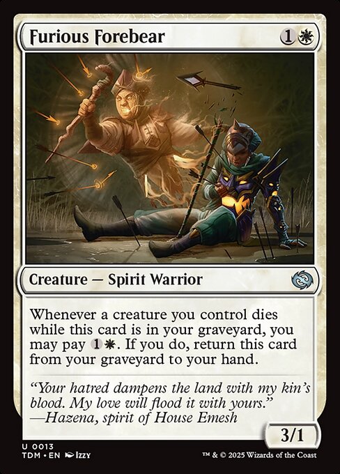 TDM: Furious Forebear (Foil)