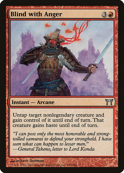 CHK: Blind with Anger (Foil)