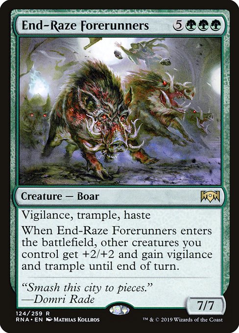 RNA: End-Raze Forerunners