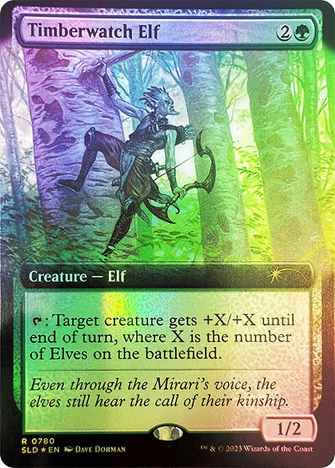 SLD: Timberwatch Elf (Extended Art) (Foil)