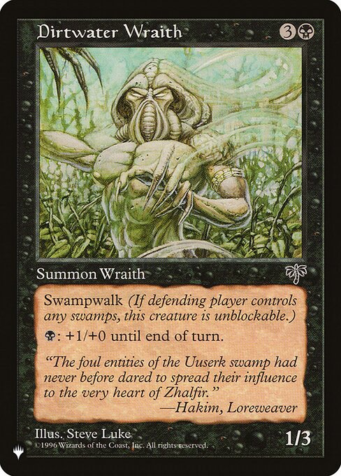PLST: Dirtwater Wraith