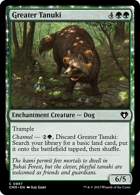 CMM: Greater Tanuki