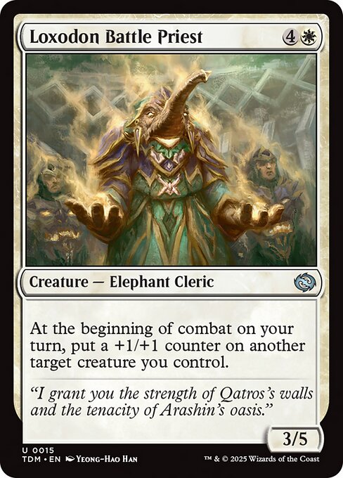 TDM: Loxodon Battle Priest (Foil)
