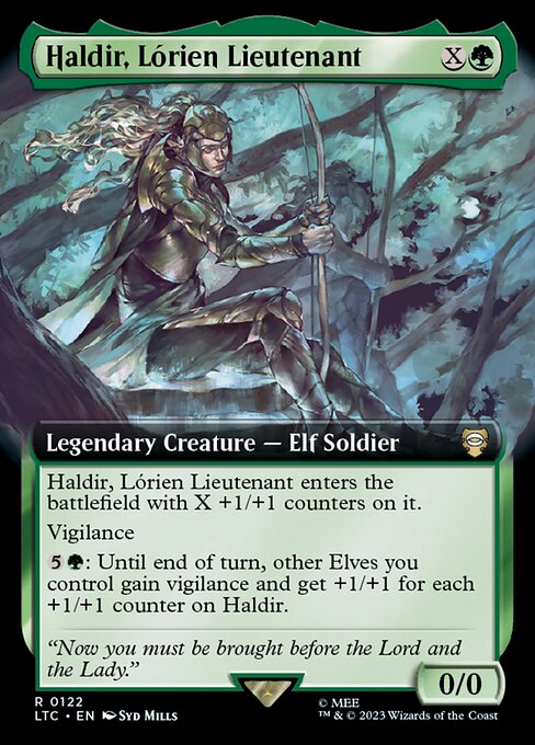 LTC: Haldir, Lorien Lieutenant (Extended Art)