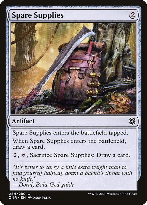 ZNR: Spare Supplies