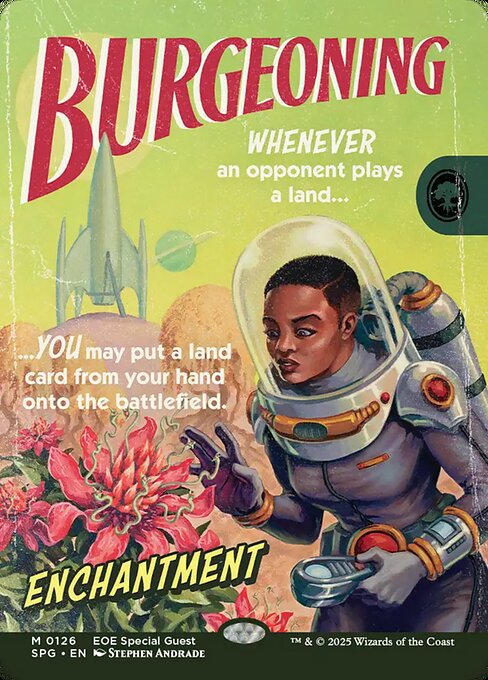SPG: Burgeoning (Showcase) (Foil)