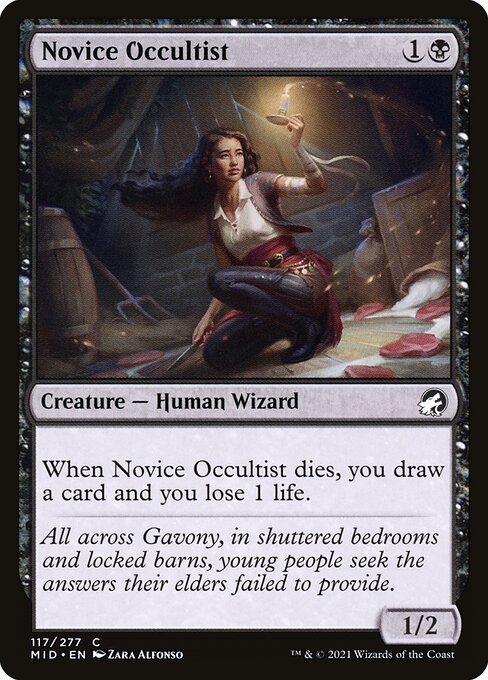 MID: Novice Occultist (Foil)