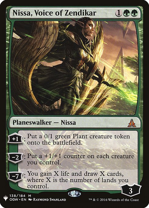 PLST: Nissa, Voice of Zendikar