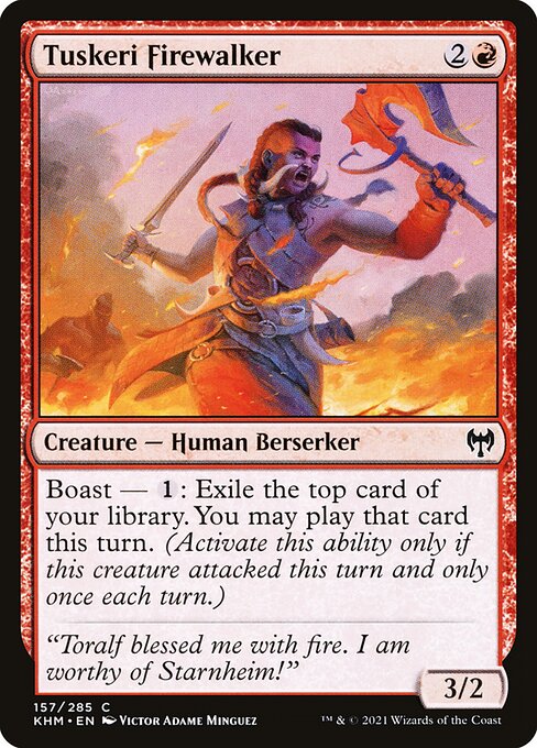 KHM: Tuskeri Firewalker (Foil)