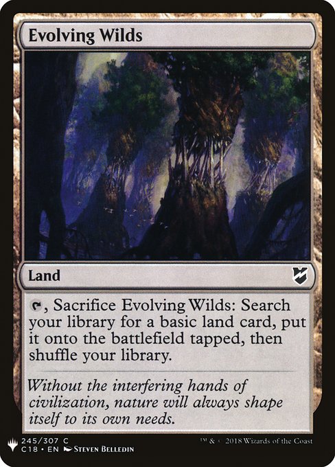 PLST: Evolving Wilds (C18)