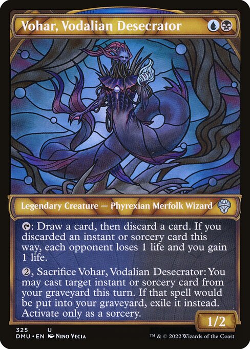 DMU: Vohar, Vodalian Desecrator (Showcase) (Foil)