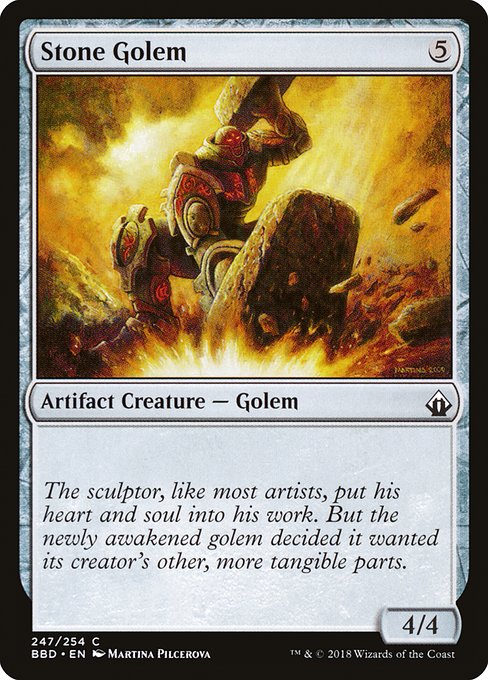 BBD: Stone Golem (Foil)