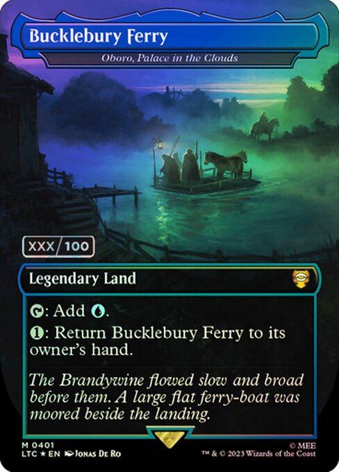 LTC: Bucklebury Ferry - Oboro, Palace in the Clouds (Serial Numbered) (Foil)