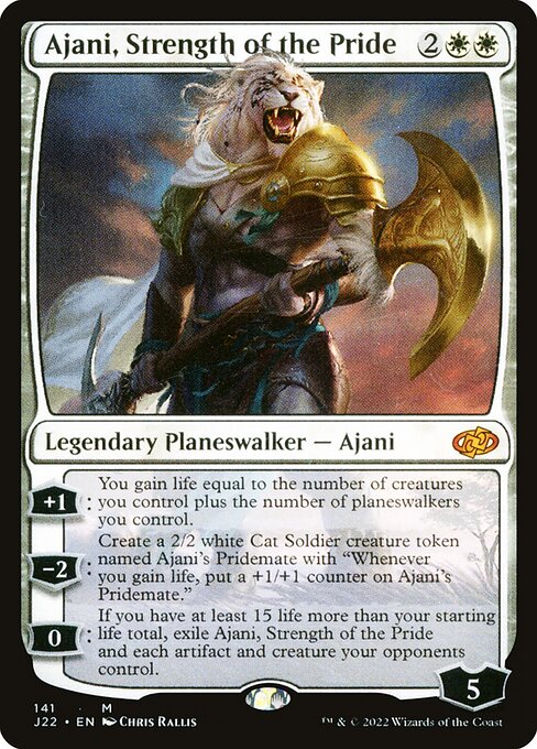 J22: Ajani, Strength of the Pride