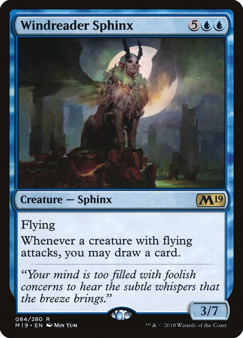 M19: Windreader Sphinx (Foil)