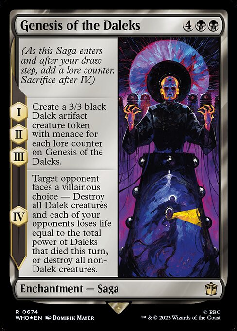 WHO: Genesis of the Daleks (Surge Foil)