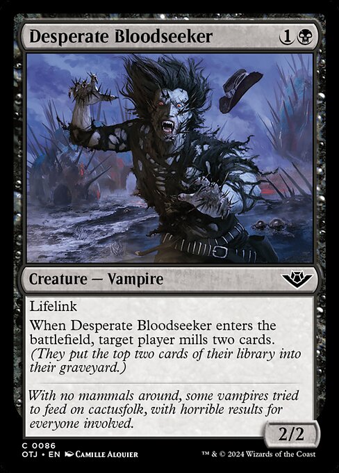 OTJ: Desperate Bloodseeker (Foil)