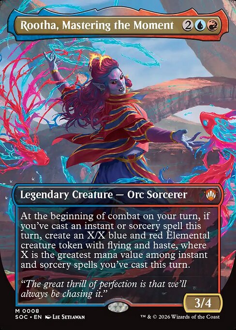 SOC: Rootha, Mastering the Moment (Borderless) (Foil)