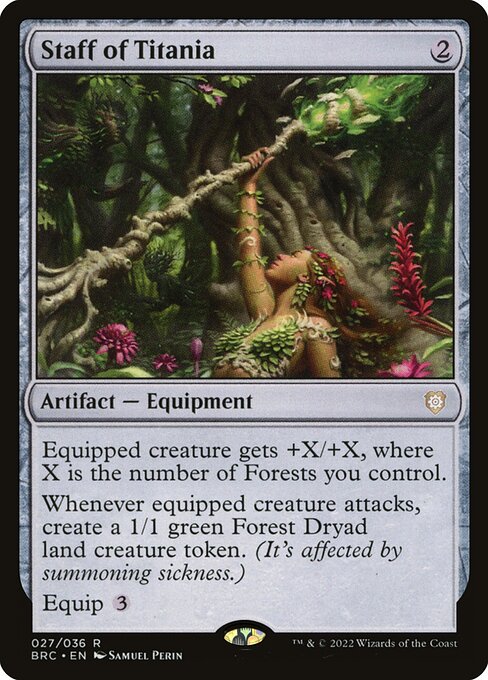 BRC: Staff of Titania (Foil)