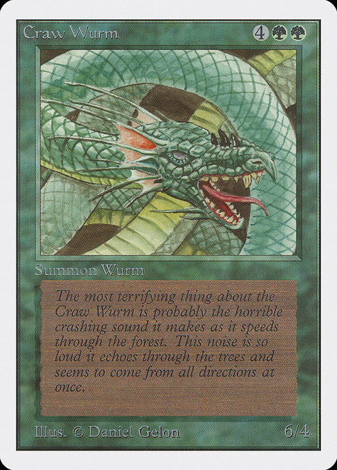 2ED: Craw Wurm
