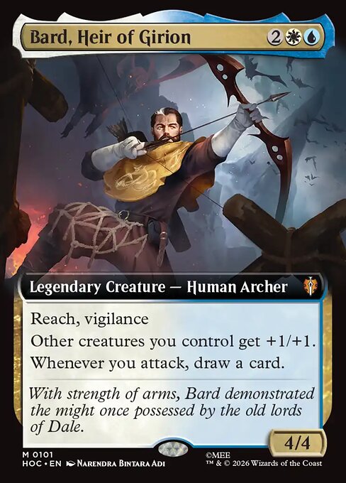 HOC: Bard, Heir of Girion (Extended Art)