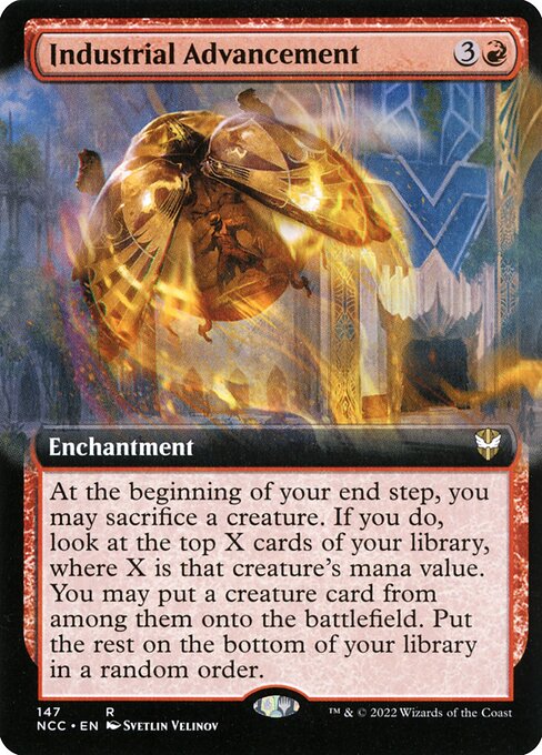 NCC: Industrial Advancement (Extended Art)