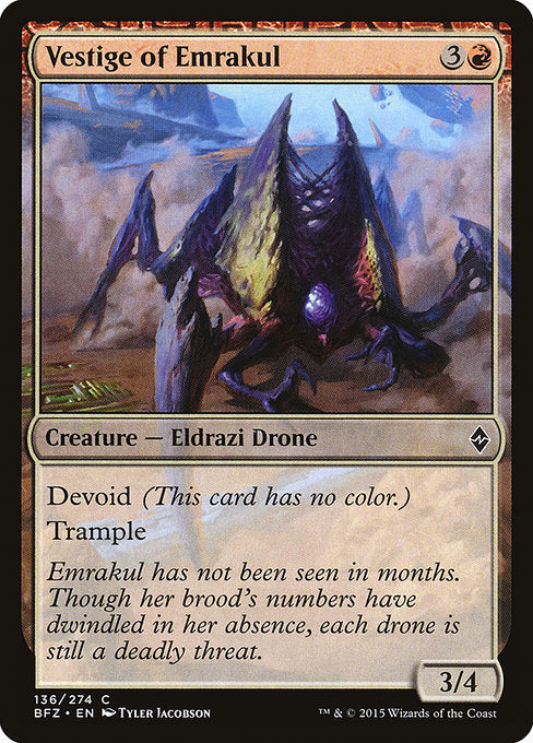 BFZ: Vestige of Emrakul