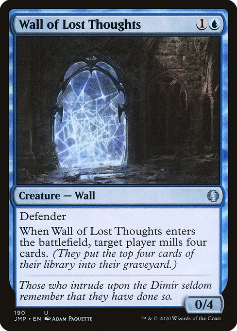 JMP: Wall of Lost Thoughts
