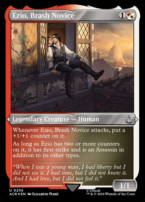 ACR: Ezio, Brash Novice (Foil Etched)