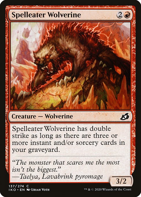 IKO: Spelleater Wolverine (Foil)