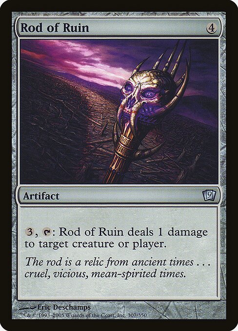9ED: Rod of Ruin (Foil)