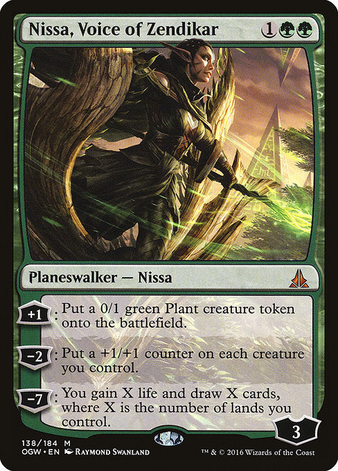 OGW: Nissa, Voice of Zendikar (Foil)