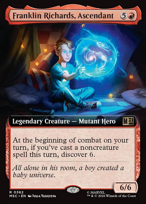 MSC: Franklin Richards, Ascendant (Extended Art)