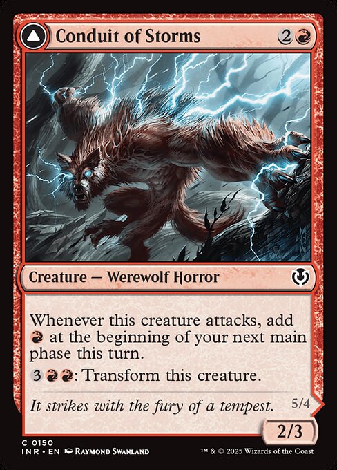 INR: Conduit of Storms (Foil)