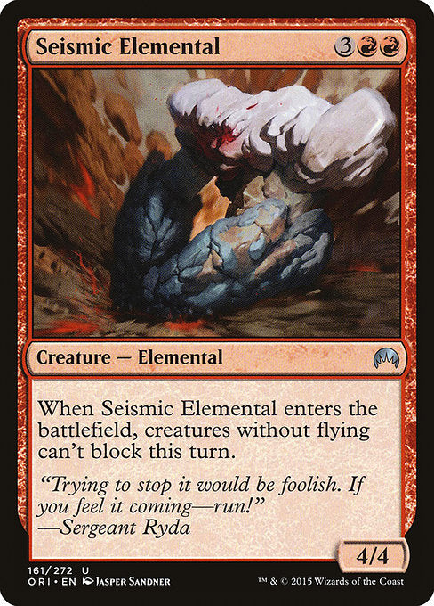 ORI: Seismic Elemental (Foil)