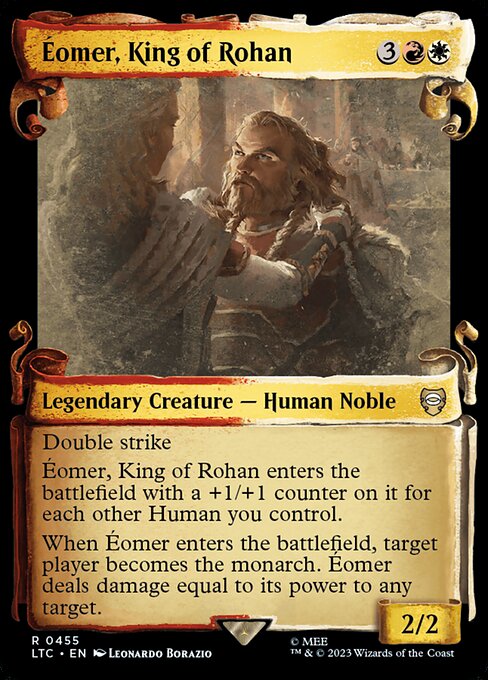 LTC: Eomer, King of Rohan (Showcase Scrolls)
