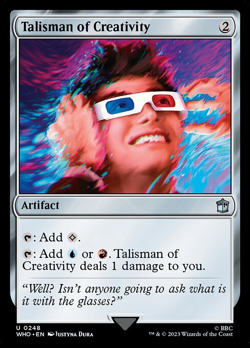 WHO: Talisman of Creativity (Foil)