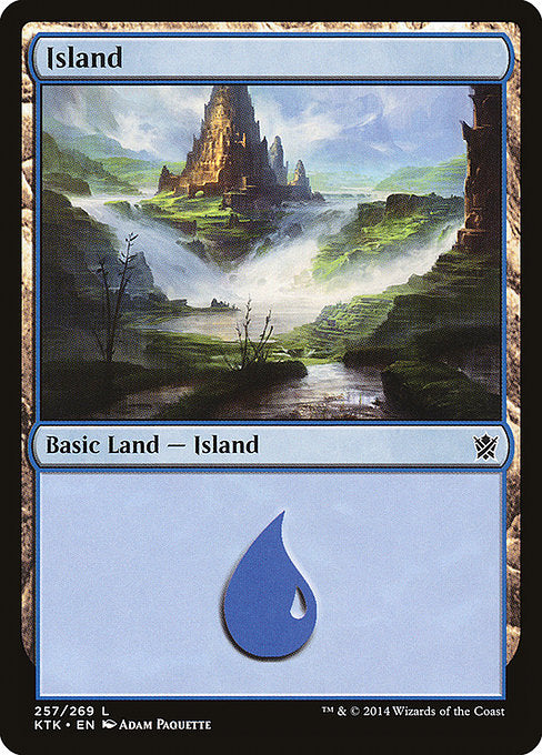 KTK: Island (257) (Foil)