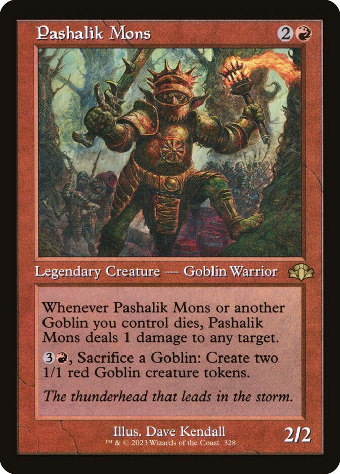 Pashalik Mons (Retro Frame) [Foil] :: DMR