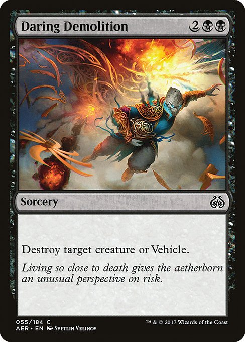 AER: Daring Demolition