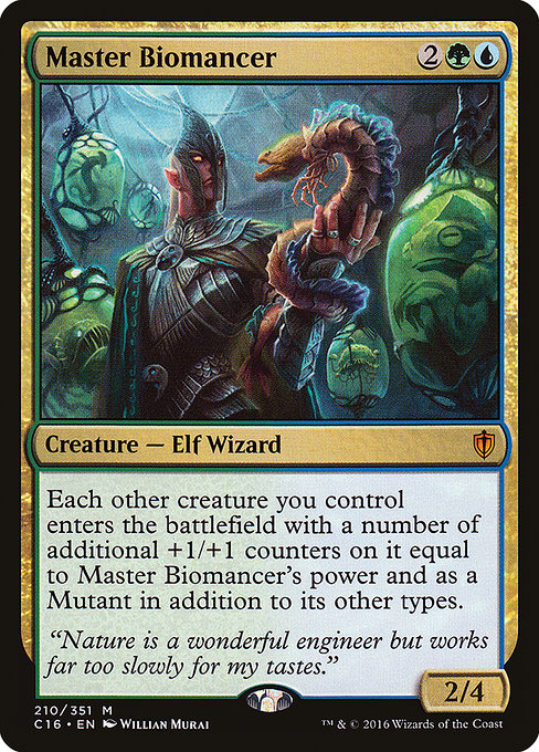 C16: Master Biomancer