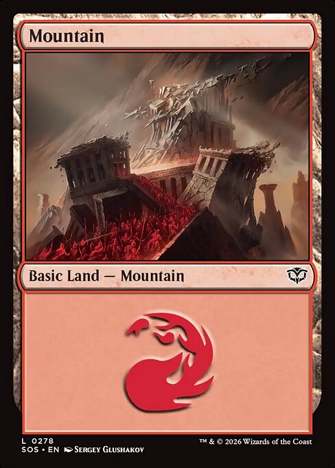 SOS: Mountain (0278) (Foil)