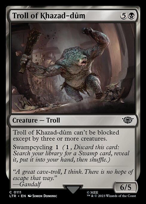 LTR: Troll of Khazad-dum (Foil)