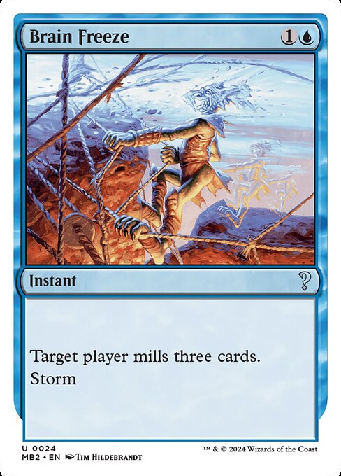 MB2: Brain Freeze (White Border)