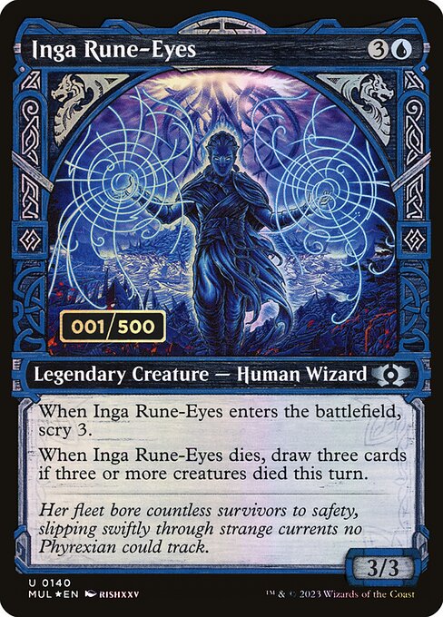MUL: Inga Rune-Eyes (Serial Numbered) (Foil)
