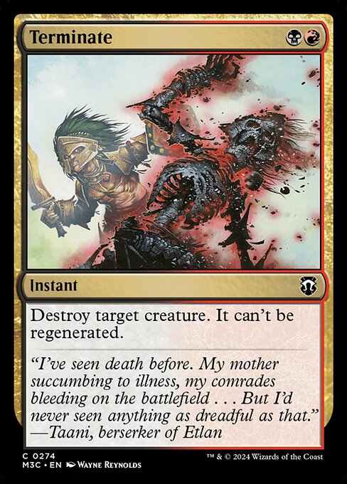 M3C: Terminate