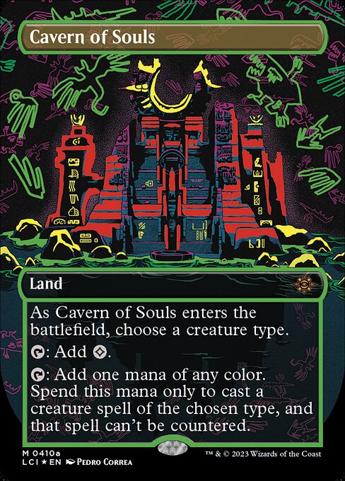 LCI: Cavern of Souls (0410a) (Borderless) (Foil)