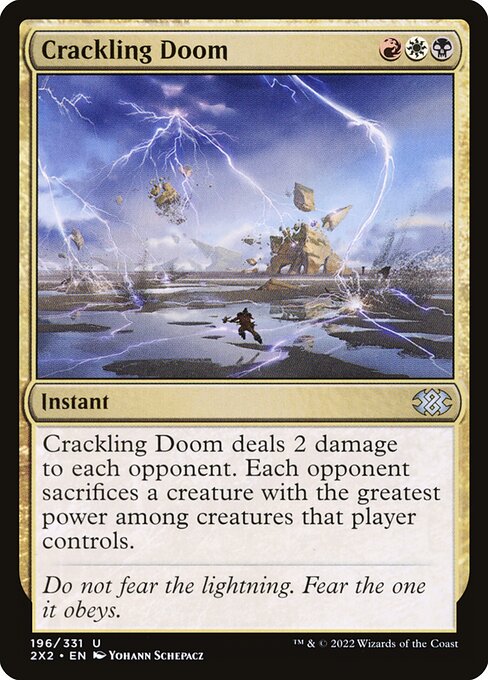 2X2: Crackling Doom (Foil)
