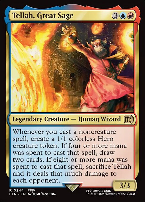 FIN: Tellah, Great Sage (Foil)